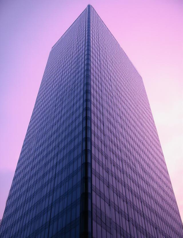 Abstract view of modern architecture in New York symbolizing legal structure